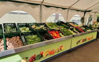 Gerettete Lebensmittel der Tafel Schwetzingen