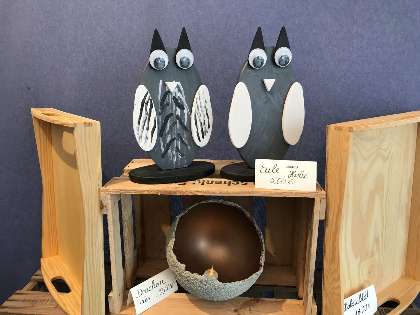 Vielseitige selbstgemachte Artikel der Tagesstruktur