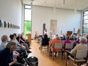 Die Bewohner*innen genossen die Opernatmosphäre