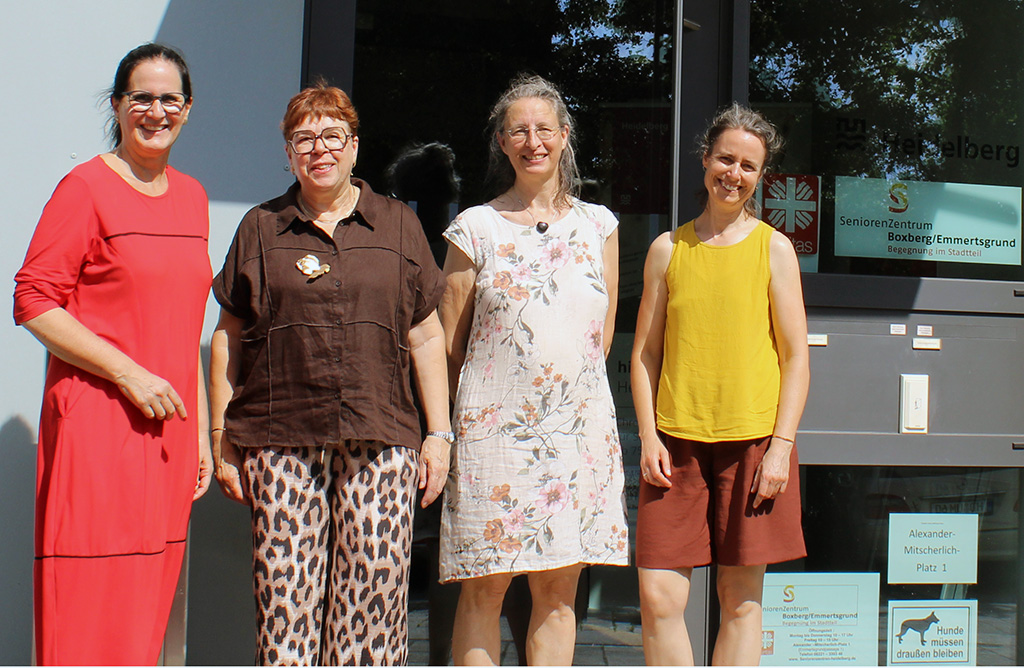 von links: Dr. Susanna Re, Michaela Günter, Annette Haring und Silke Dieterich