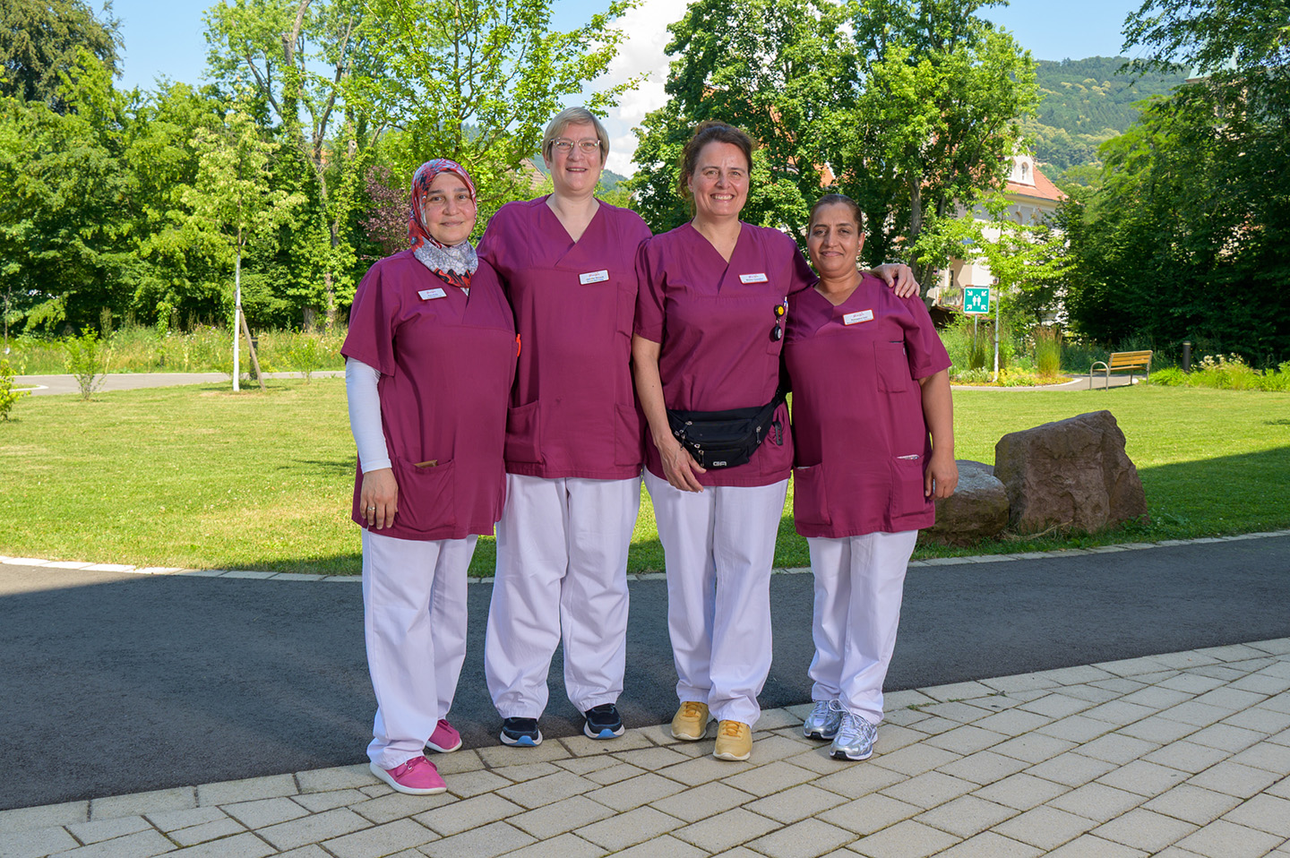Team der sozialen Betreuung