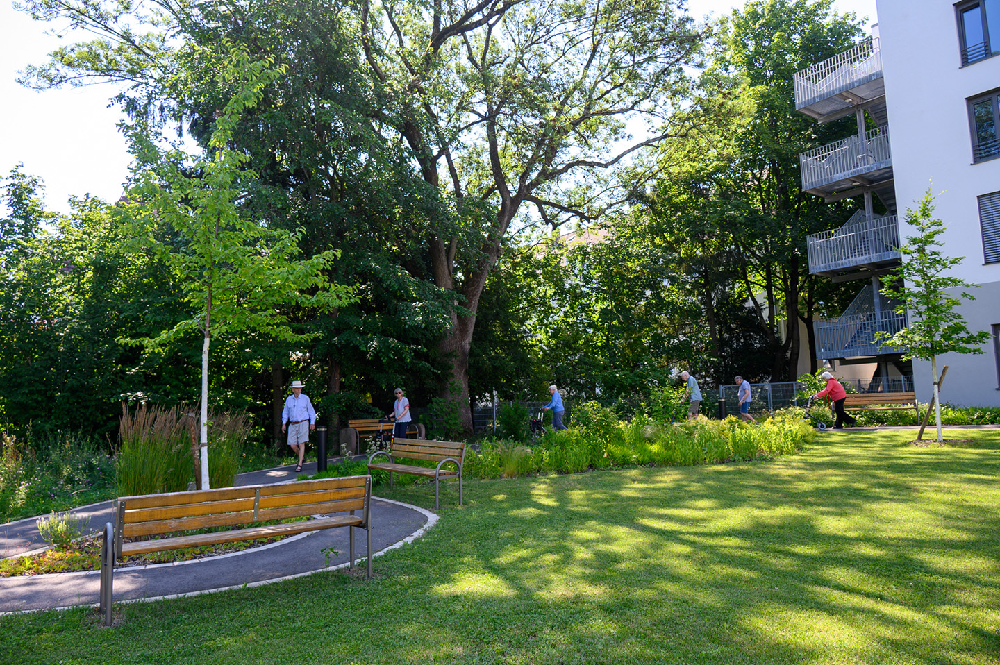 Spaziergang im Garten