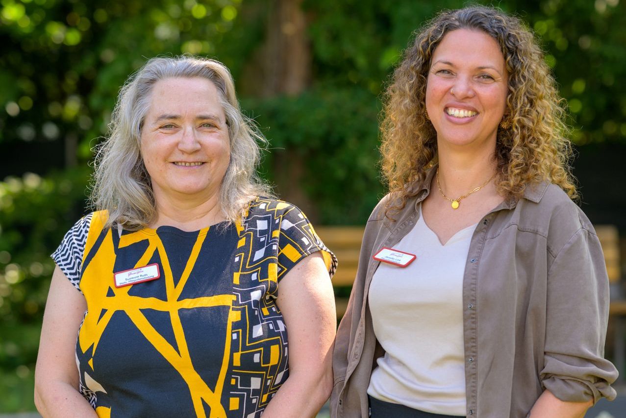 Stv. Pflegedienstleitung Susanne Roth und Pflegedienstleitung Jennifer Link